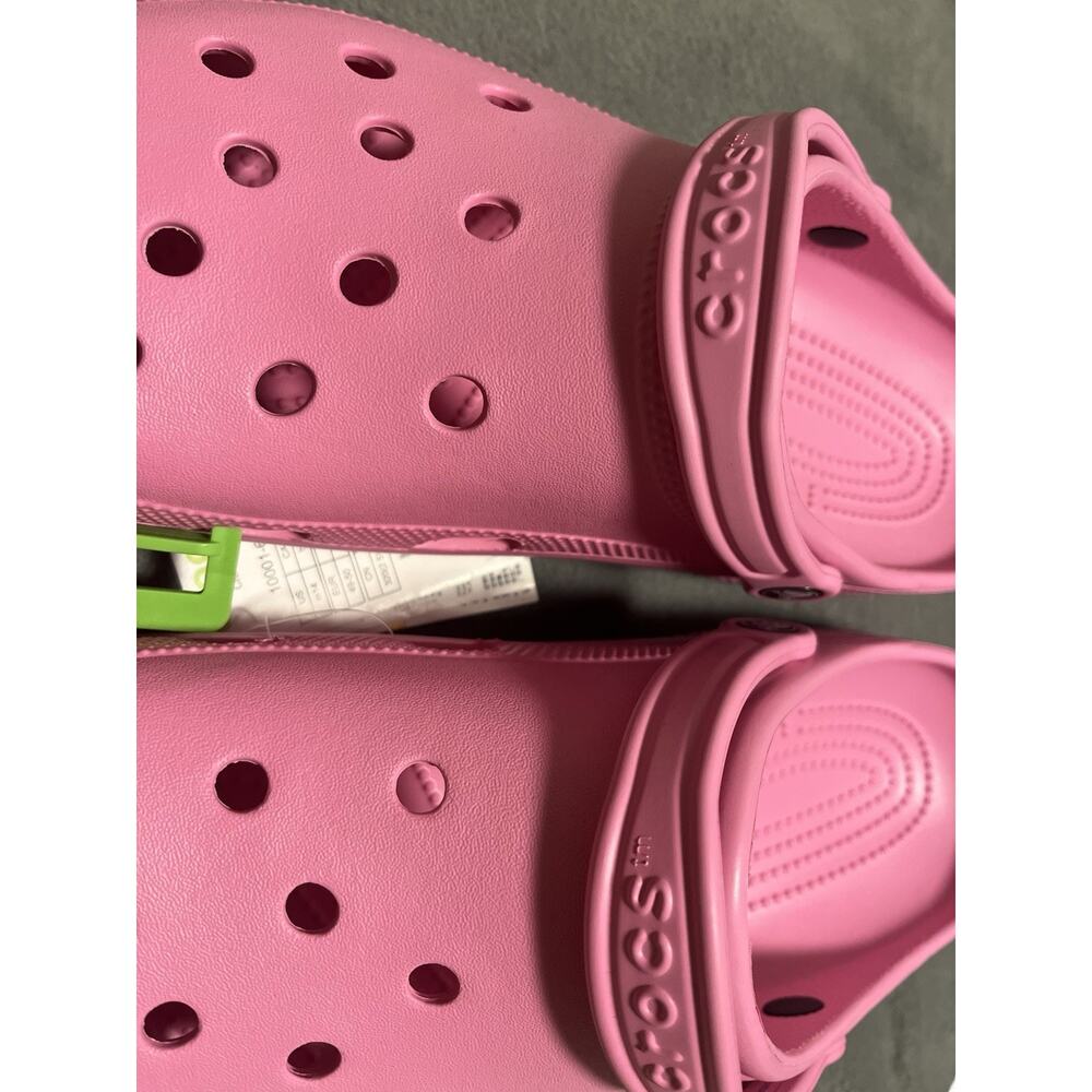 Crocs Classic Clog Authentic Shoe Style 10001 Taffy Pink Men's Size 13 - Picture 3 of 7